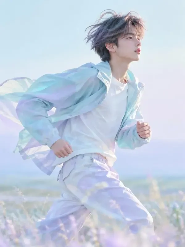 AI黄剧网页《少年如风》青春校园封面海报